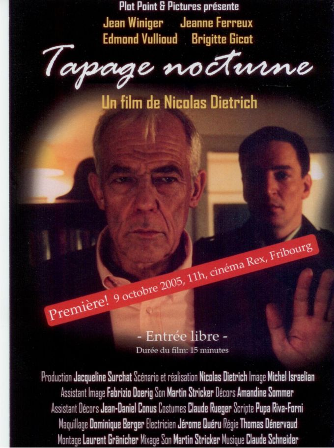 9 octobre 2005, Tapage Nocturne, Court métrage